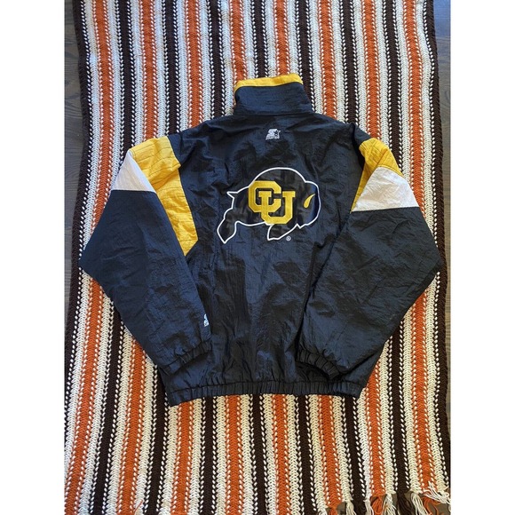 RARE CU Buffaloes 90s STARTER puffer jacket XL football Colorado Buffs vintage
